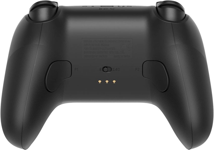 8Bitdo Ultimate Bluetooth Controller with Charging Dock, Wireless Pro Controller with Hall Effect Sensing Joystick, Compatible with Switch, Windows and Steam Deck (Black) - Image 4